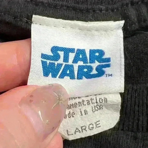 Star Wars 8 Bit Millennium Falcon T-Shirt Large - Picture 2 of 3